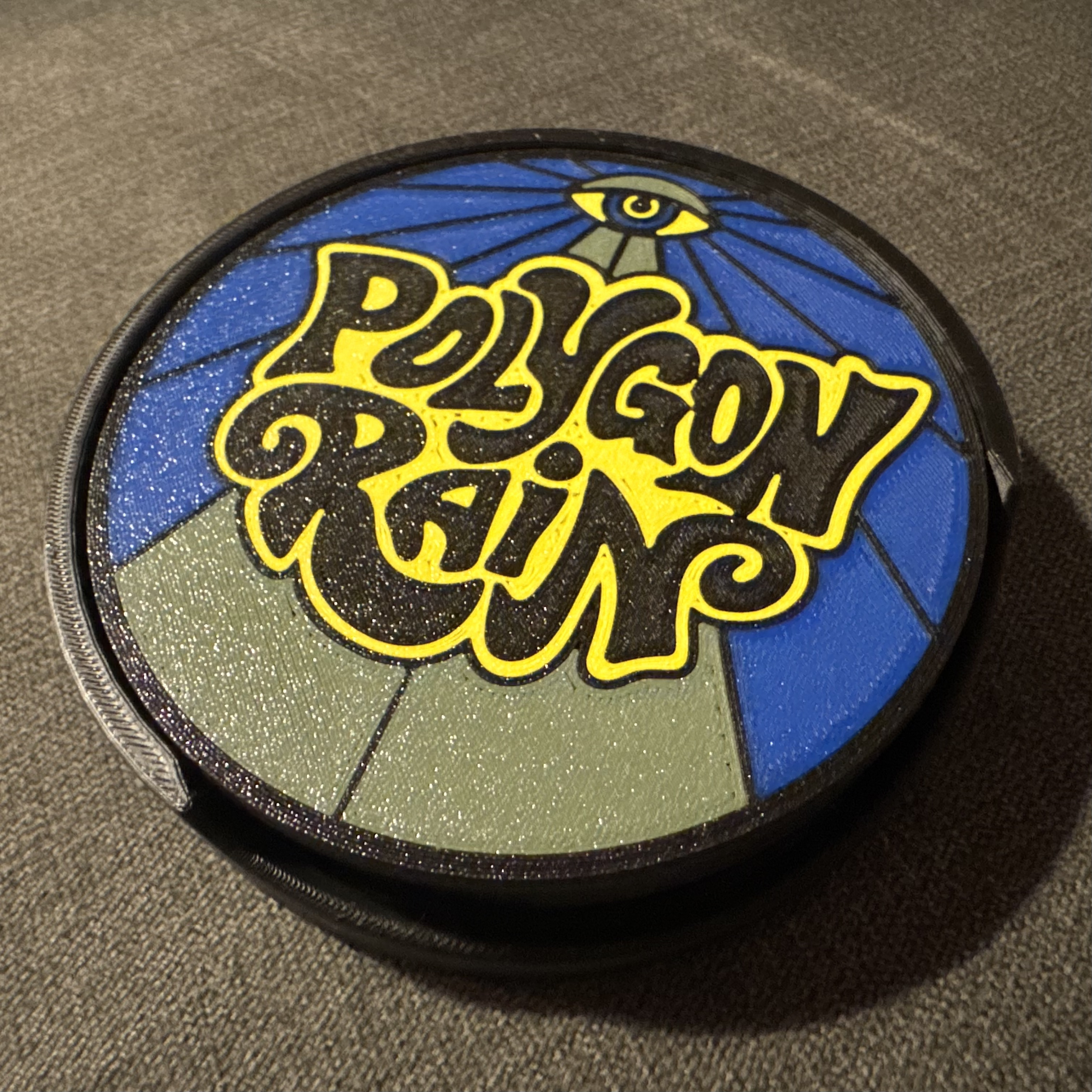 Polygon Rain Coaster Set (4)